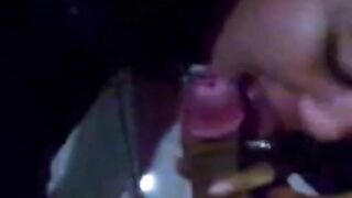 Indonesian Babe Leily Sucks White Cock for Mouthful of Cum