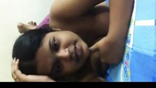 Big-Titted Indian College Girl's Webcam Sex