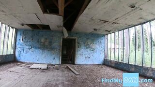 Blonde Solo Babe in Abandoned House