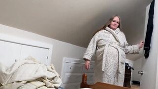 I Never Knew My BBW Stepmom Could Be so Damn Sexy Until We Were Home Alone and She Seduced Me!