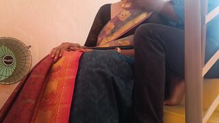 Stairs romance housewife