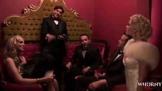 WHORNYFILMS Biggest Porn Orgy Ever Crazy Group Sex With The Hottest MILFS In 1920's - Julia Ann