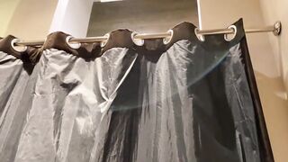 Blowjob in the Fitting Room - Almost Caught by Staff
