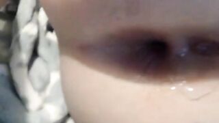 First-Time Anal Play With a Huge Sex Toy for This Amateur Webcam Girl