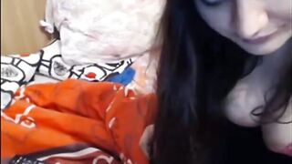 Russian Girl Teases in Spandex Yoga Leggings - Webcam Show