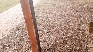 Rainy Public Sex with an Italian Babe