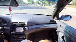 Couple fucking in public place in park, beautiful girl