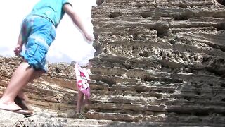 Analspaß im Freien auf Mallorca mit einer deutschen Schönheit