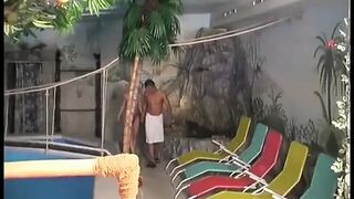 Ricci and Andrea fuck in the Caribik sauna