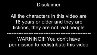 Sexyus resort: demon girl doing handjob, huge facial cumshot ep 1