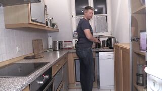 Student Aneta In The Kitchen