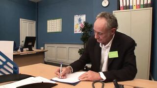 Wild foursome for busty sluts