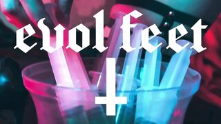 Morrigan & the Substance - Latex, Pantyhose Stuffing & Foot