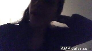 Big-Cock Interracial Blowjob with Teen Amateur - Oral Creampie