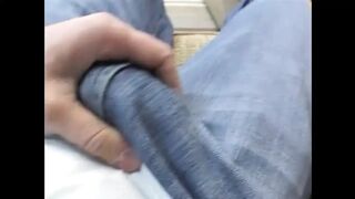 A huge cock for a nasty brunette