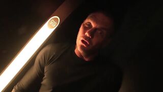 She cum... with a great monster cock inside