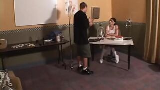 Hairy pussy fucking fingering on the table