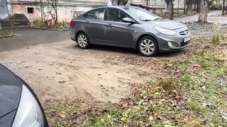 Cum on Face and Fucked in Car