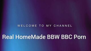 WildEnglishBBW sucking BBC Nata4sex licking fingering rough doggy