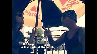 Vintage Anal Threesome for a Redhead and a Brunette Loving a Cock in the Ass