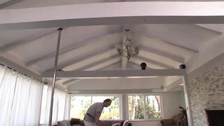 Two big natural boobs in search of sperm