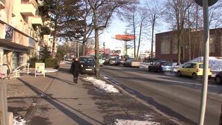 Pretty German babe creampied in the bedroom