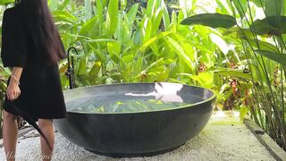 Jungle Bath Naked - Behind the Scenes