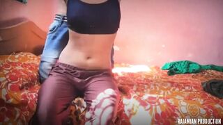 Teen girl went to OYO room with her boyfriend and get creamptFucked