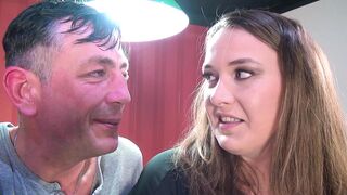 Tattooed big ass chick smashed in her chubby ass