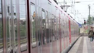 Big ass brunette gets pleasured in her ass in the bathroom