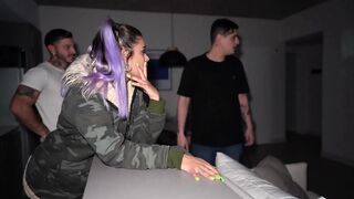 Lights Out! We Wanted to Rent a New Place but We Ended up Fucking Hard