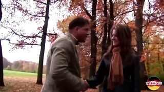 Kinky Girl Stops a Pervert and Wants a Fuck