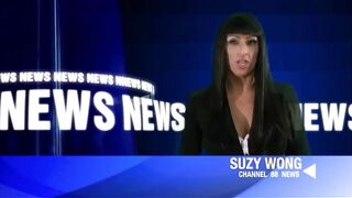 Big black cock, big boobs red hai,r pussy fucking threesome fucking...cum in mouth