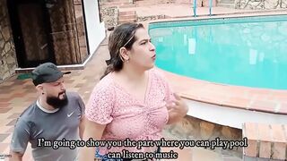 Horny Chubby MILF with Big Ass and Big Natural Tits