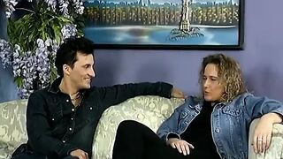 Conny Grabs a Dark Blonde MILF with Big Tits