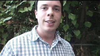 Young brunette gets her hot pussy slammed hard