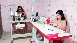 Naughty seamstresses and a lucky customer