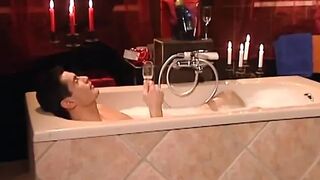 Horny Blonde Fucked in the Bathtub