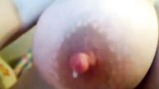 Big White Tits Dripping with Cream