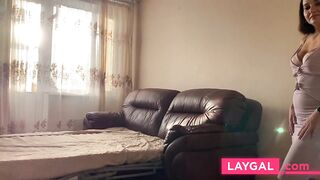 Milf Step-Mom Sucks Me Off After Finding My GF's Panties