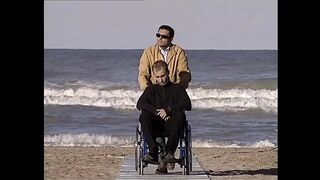 A Disabled Man with a Huge Dick