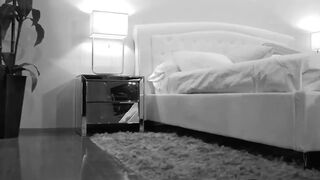 Beautiful blonde lesbian girlfriend, pussy licking dildo penetrated