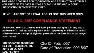 Foot domination armpit licking