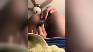 Preparing my wet asshole