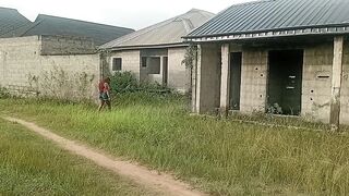 Taking His Two Wives to Go and Fuck in Uncompleted Building