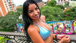 Amateur Latina Cutie Pussy RAILED By Big Cock American Tourist In Medellin