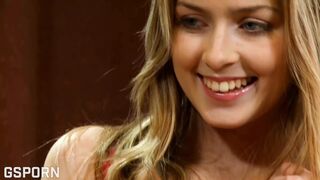 Beautiful Blonde Czech Girl Fucked with Hot Cum on Her Perfect Ass