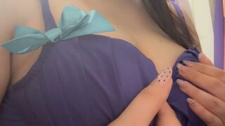 Get ready for bed with busty mom