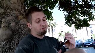 Secluded couple in a cave by the sea