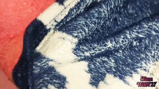 Playing with my step sister's big tits